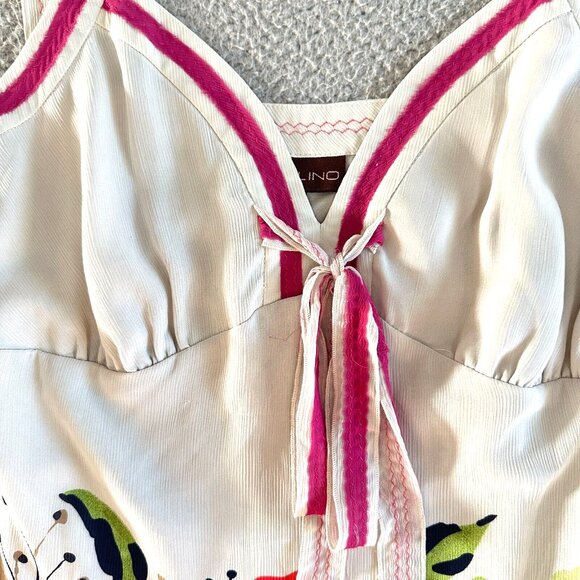 Bandolino Babydoll Tank Cami Top‎ Side Zip Lined - Picture 9 of 16